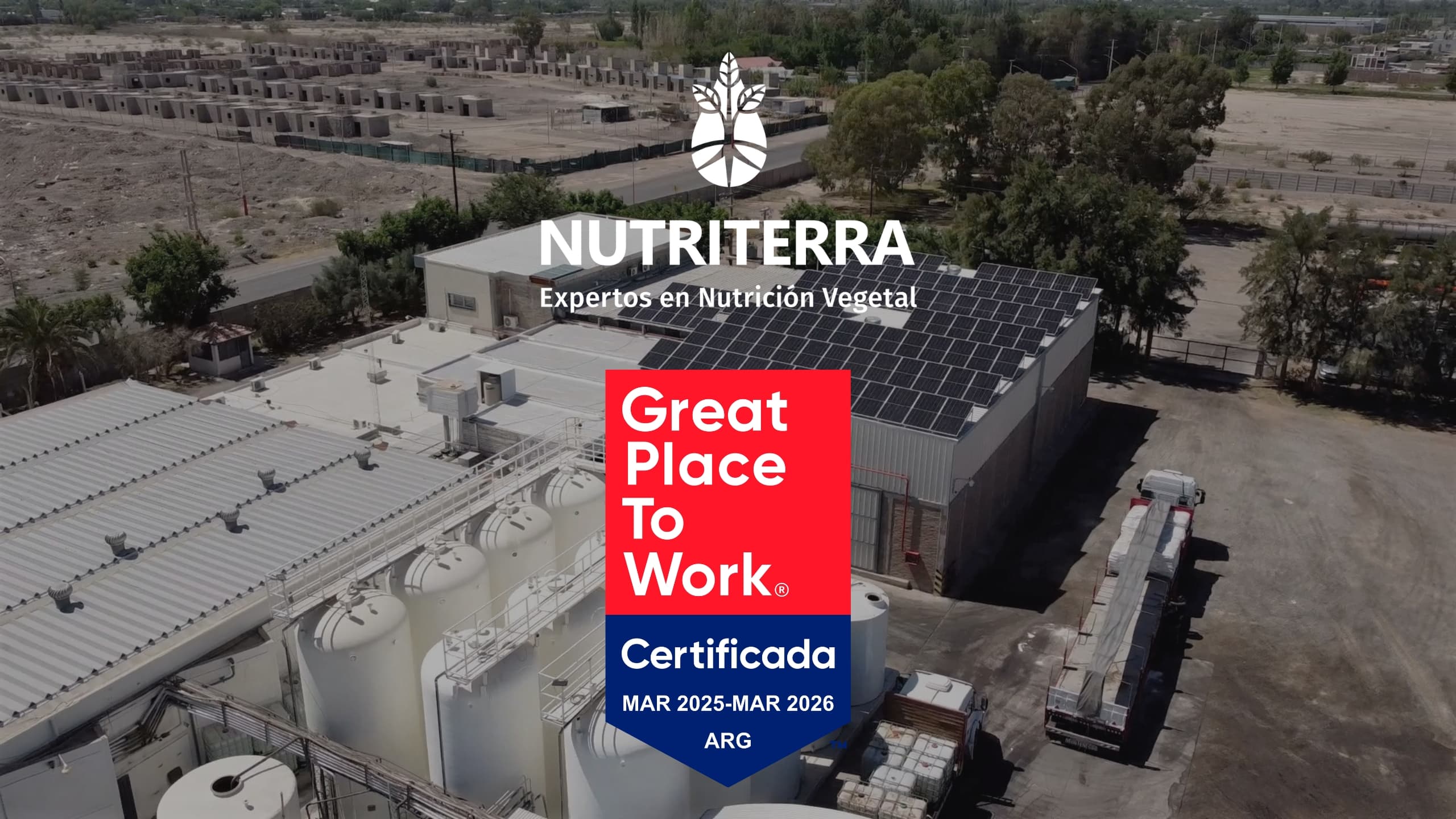Nutriterra, nuevamente certificada como Great Place to Work