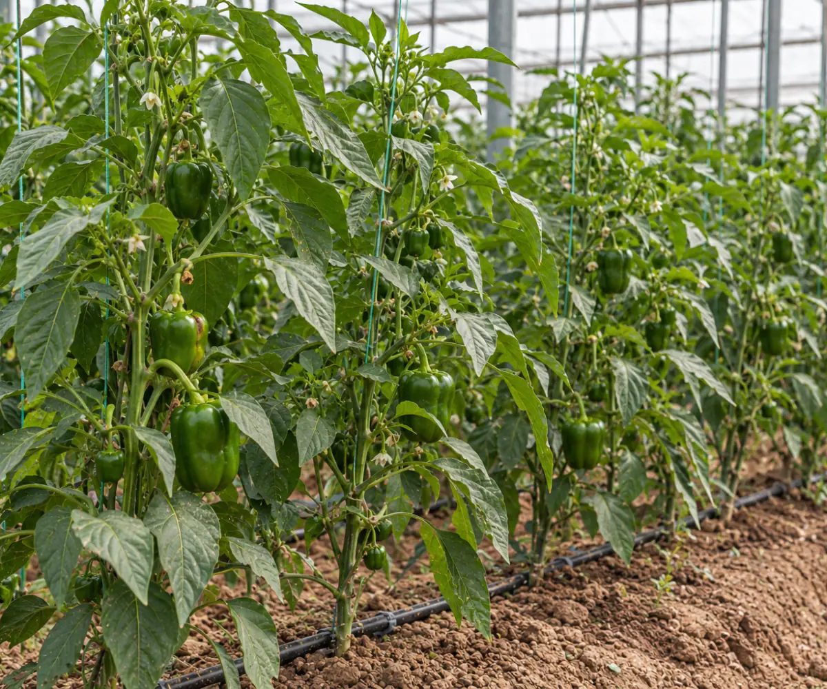Pimiento, etapa Crecimiento del fruto