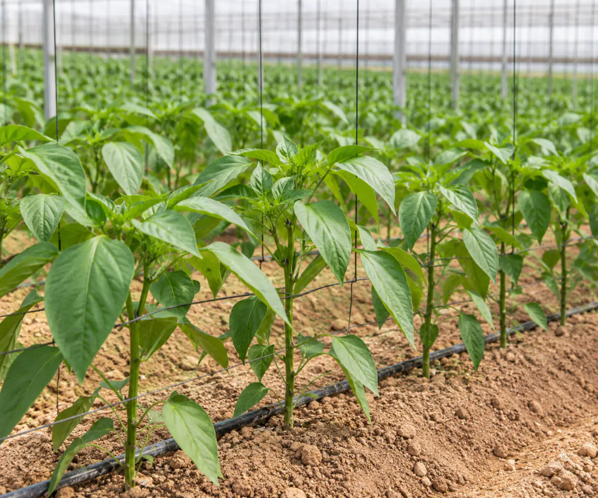 Pimiento, etapa Crecimiento vegetativo