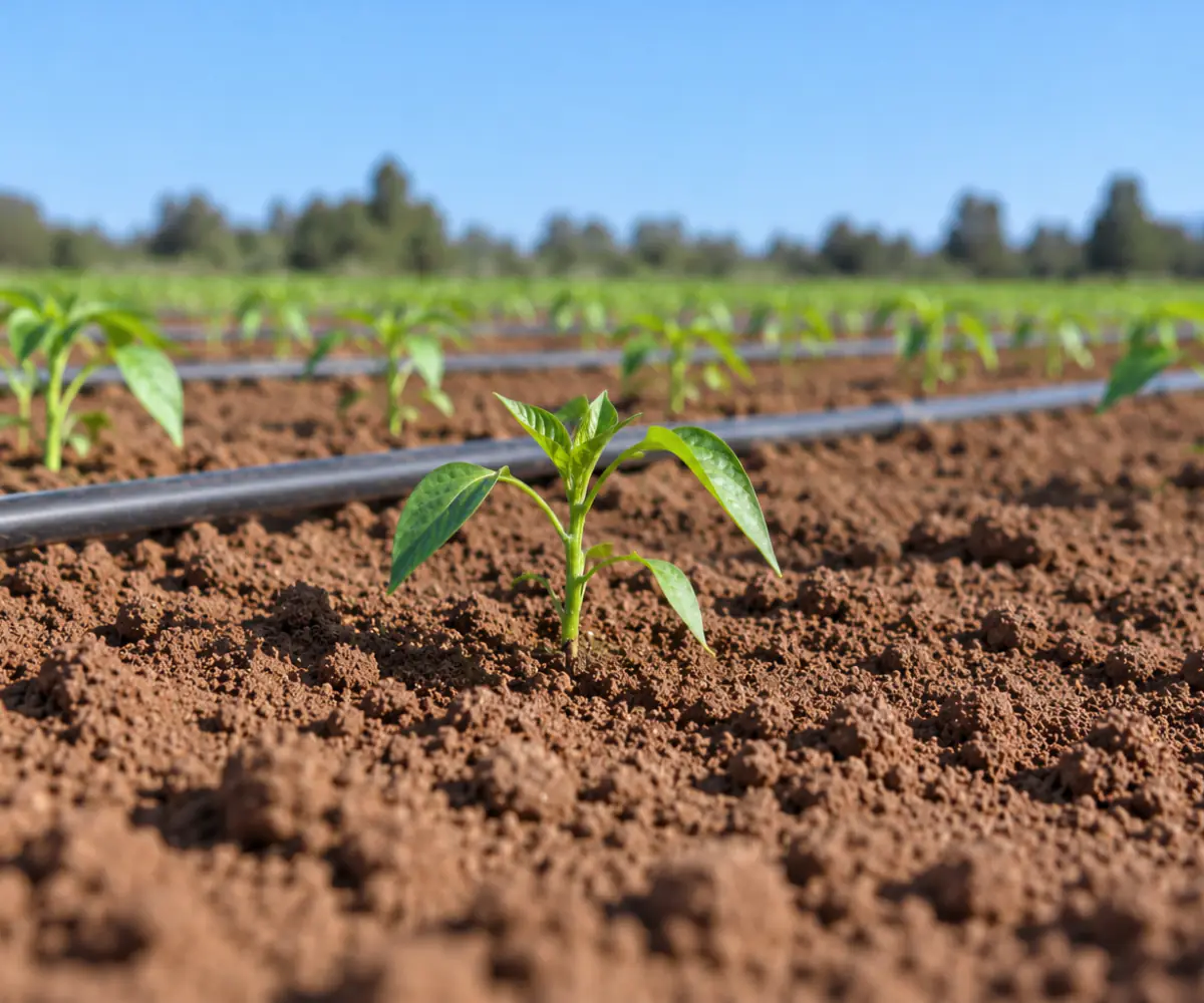 Pimiento, etapa Plantación