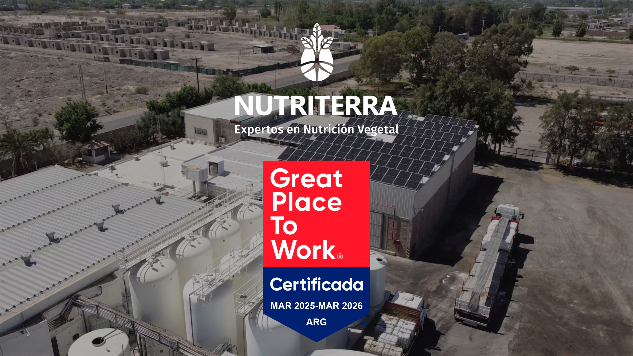 Nutriterra, nuevamente certificada como Great Place to Work